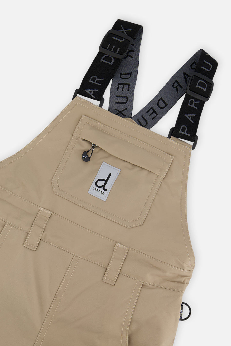 Play Overall Snow Bib Taupe - J10T220_01870