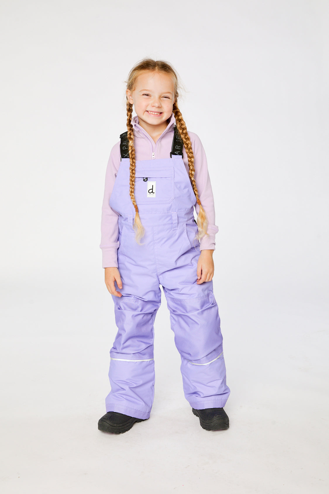 Play Overall Snow Bib Purple - J10T220_05130
