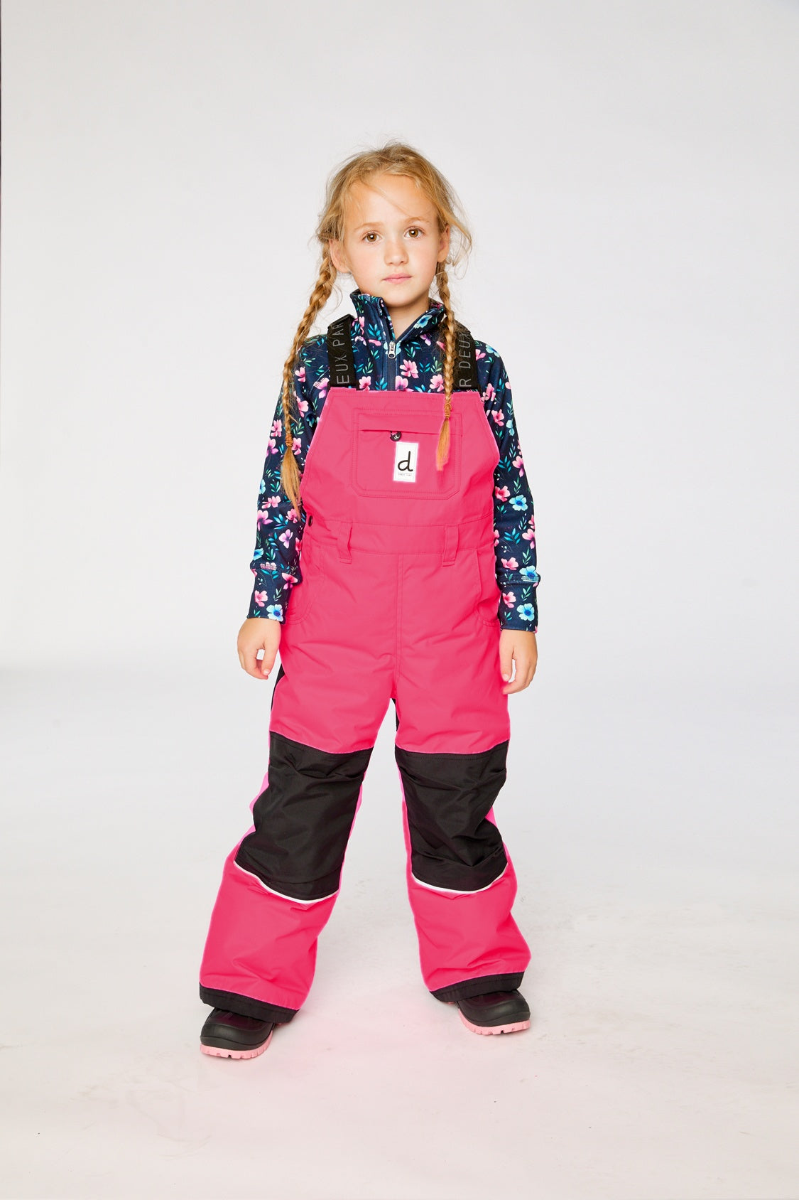 Schneehose zum Spielen, leuchtend pink