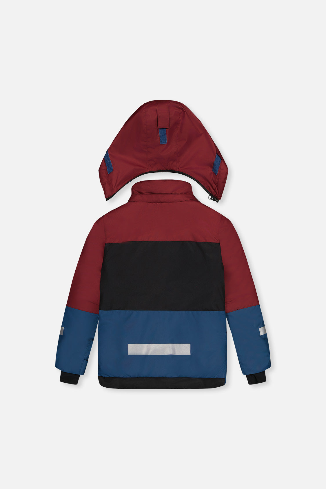 Two Piece Teknik Snowsuit Blue And Red Camouflage - J10TB51_04002