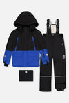 Two Piece Teknik Snowsuit Royal Blue And Red - J10TB51_04690