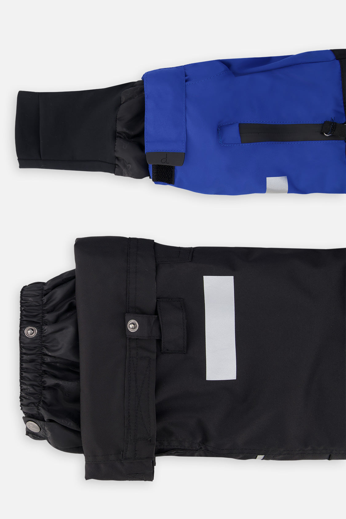 Two Piece Teknik Snowsuit Royal Blue And Red - J10TB51_04690