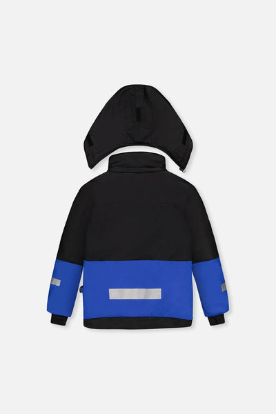 Two Piece Teknik Snowsuit Royal Blue And Red - J10TB51_04690