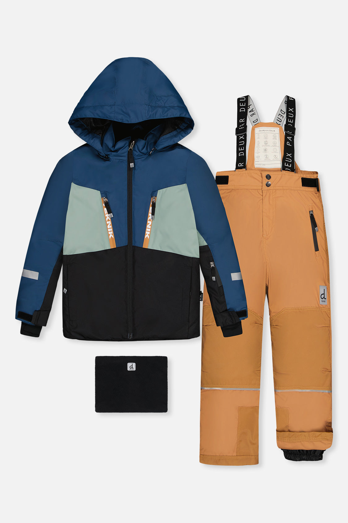 Two Piece Teknik Snowsuit Navy Blue - J10TB52_04002