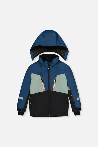 Two Piece Teknik Snowsuit Navy Blue - J10TB52_04002