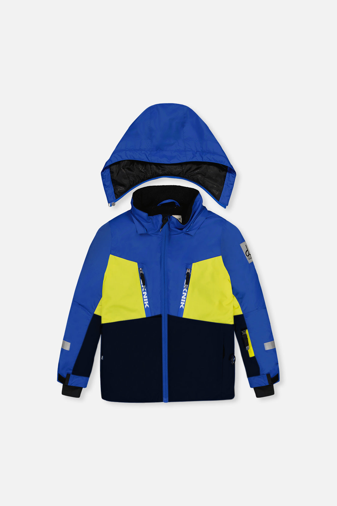 Two Piece Teknik Snowsuit Royal Blue And Yellow - J10TB52_04690