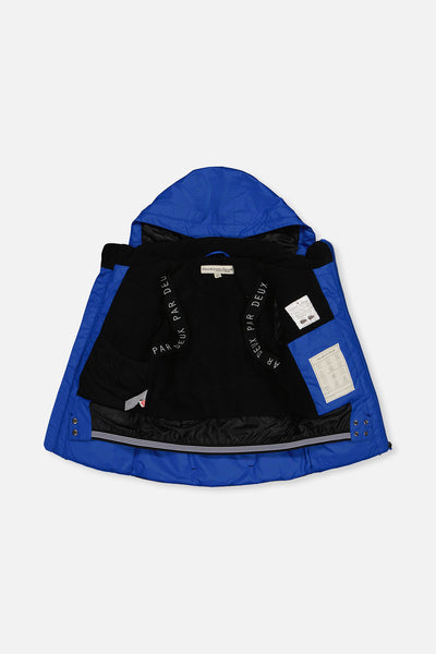 Two Piece Teknik Snowsuit Royal Blue And Yellow - J10TB52_04690