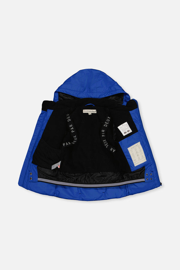Two Piece Teknik Snowsuit Royal Blue And Yellow - J10TB52_04690