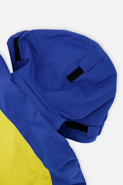 Two Piece Teknik Snowsuit Royal Blue And Yellow - J10TB52_04690