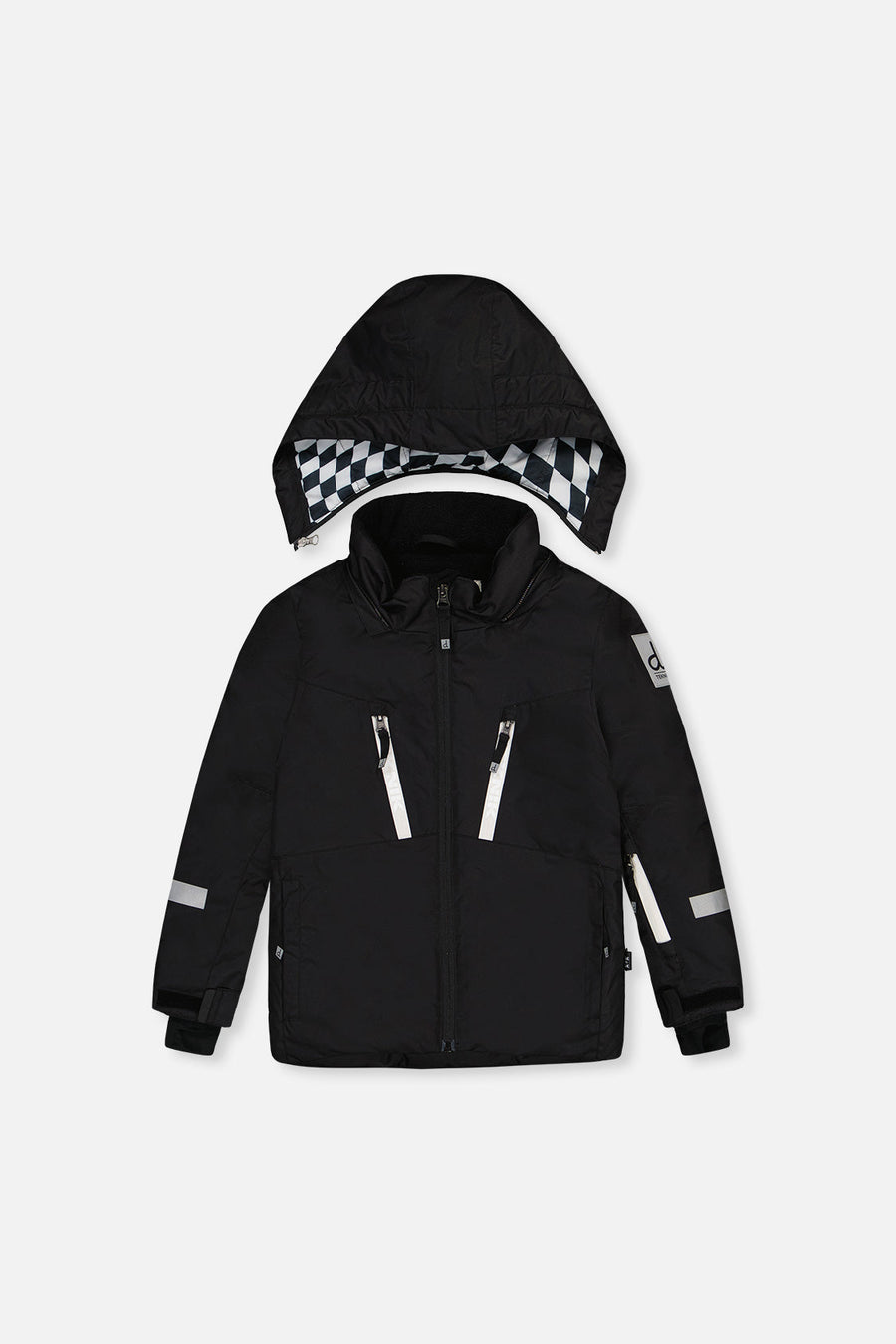 Two Piece Teknik Snowsuit Black And White - J10TB52_09990