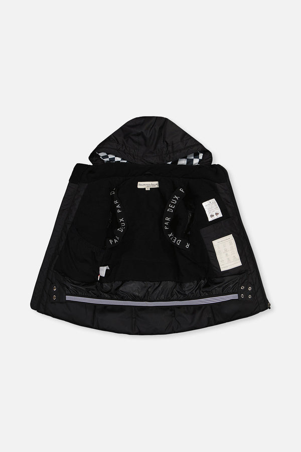 Two Piece Teknik Snowsuit Black And White - J10TB52_09990