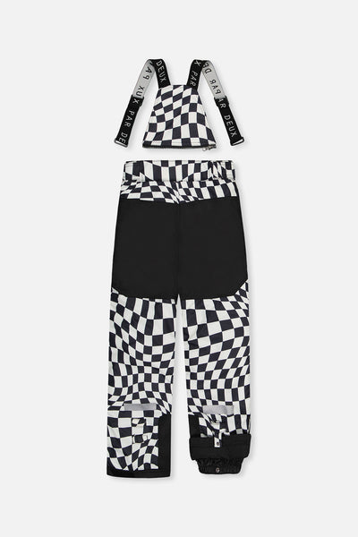 Two Piece Teknik Snowsuit Black And White - J10TB52_09990