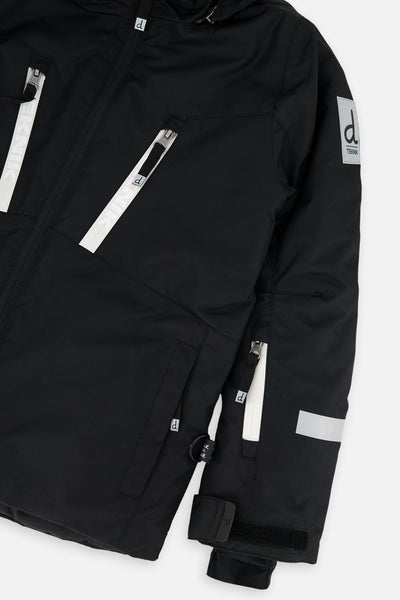 Two Piece Teknik Snowsuit Black And White - J10TB52_09990