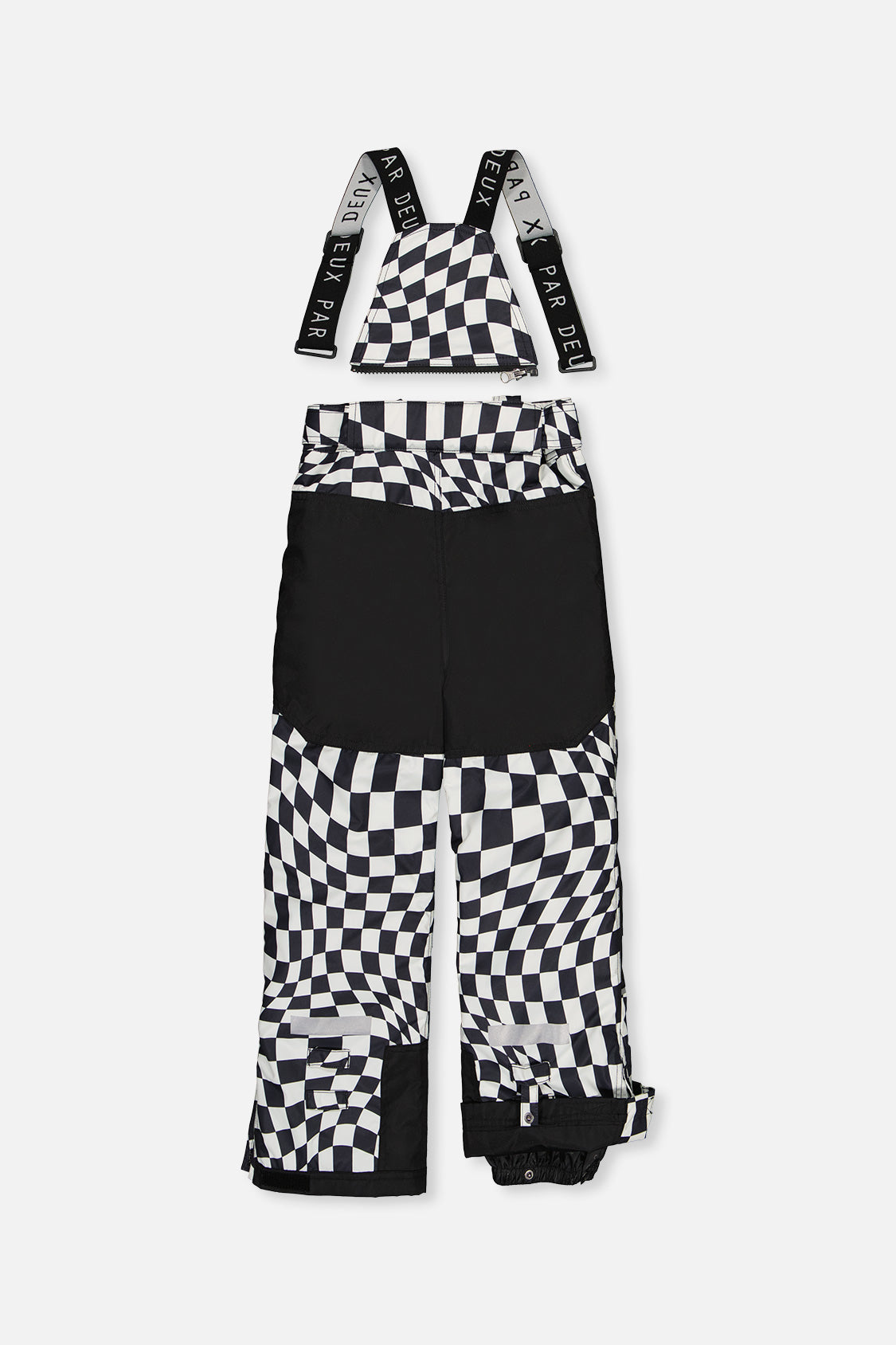 Two Piece Teknik Snowsuit White Checkered Print - J10TB52_1J059