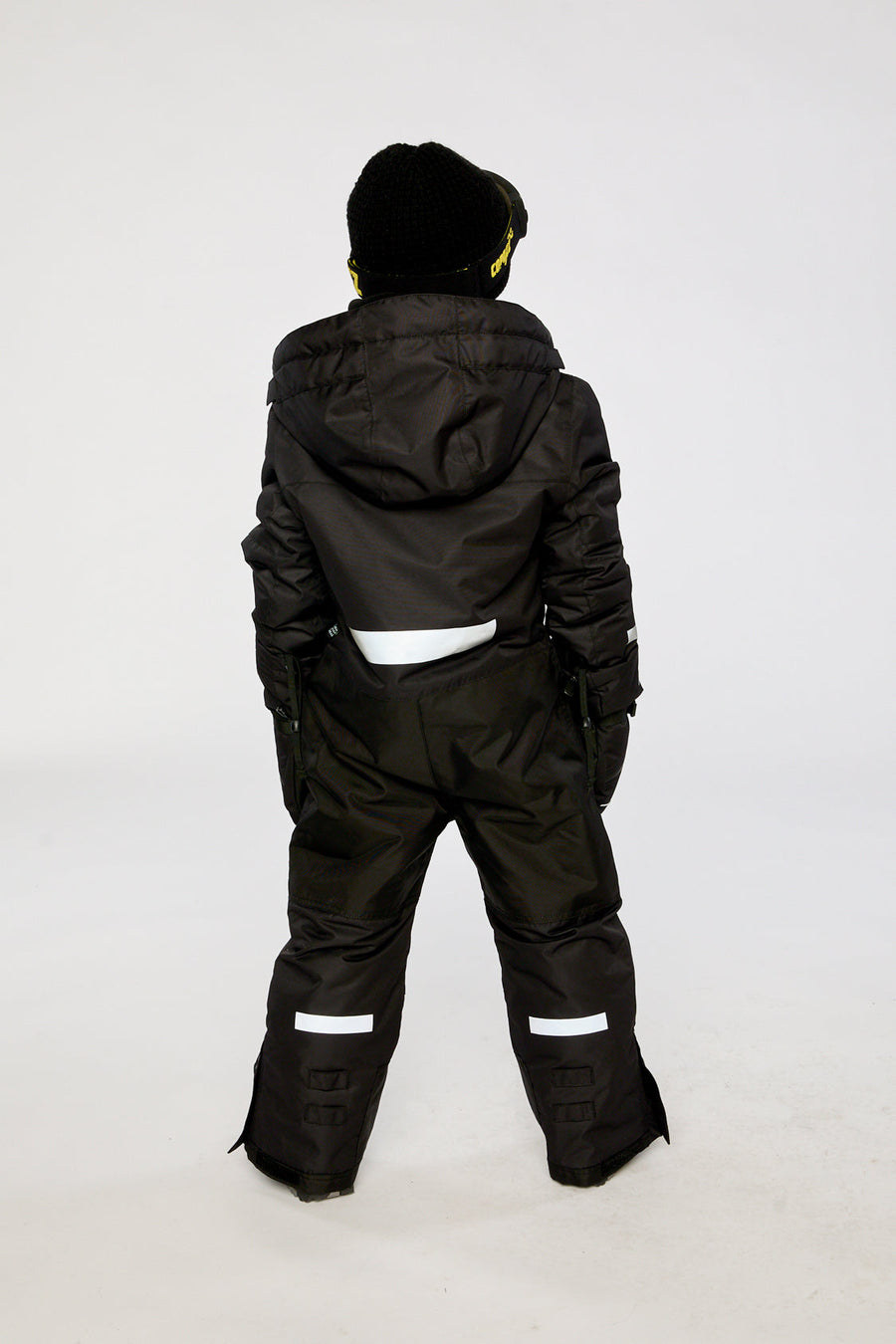 Kids One Piece Teknik Snowsuit Black - J10TB76_09990