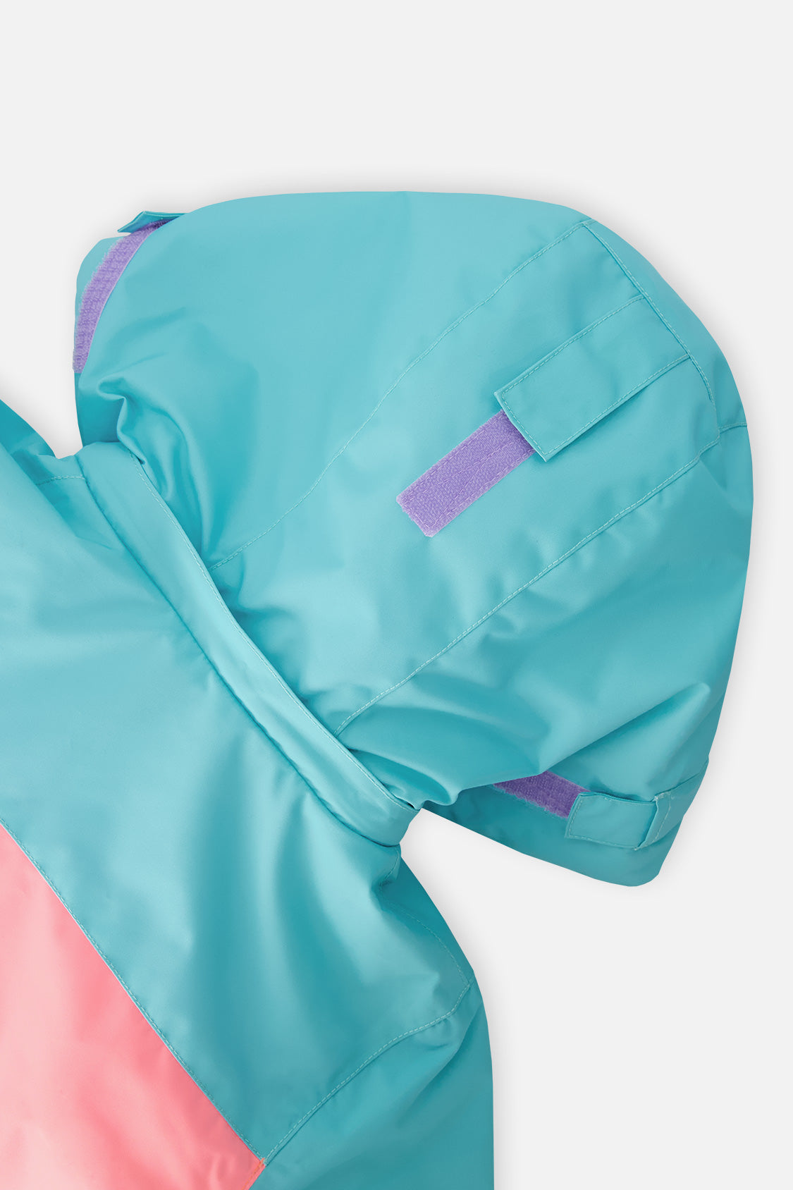 Two Piece Teknik Snowsuit Turquoise Orange And Mauve - J10TG92_02820