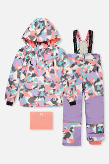 Two Piece Teknik Snowsuit Coral Camouflage - J10TG92_1J031