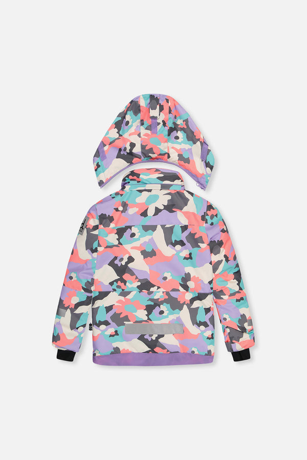 Two Piece Teknik Snowsuit Coral Camouflage - J10TG92_1J031