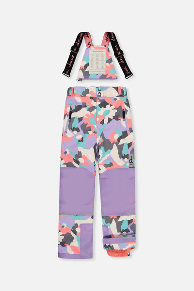 Two Piece Teknik Snowsuit Coral Camouflage - J10TG92_1J031
