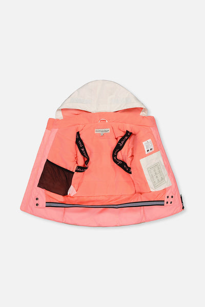 Two Piece Teknik Snowsuit Off-White And Pink - J10TG93_01880