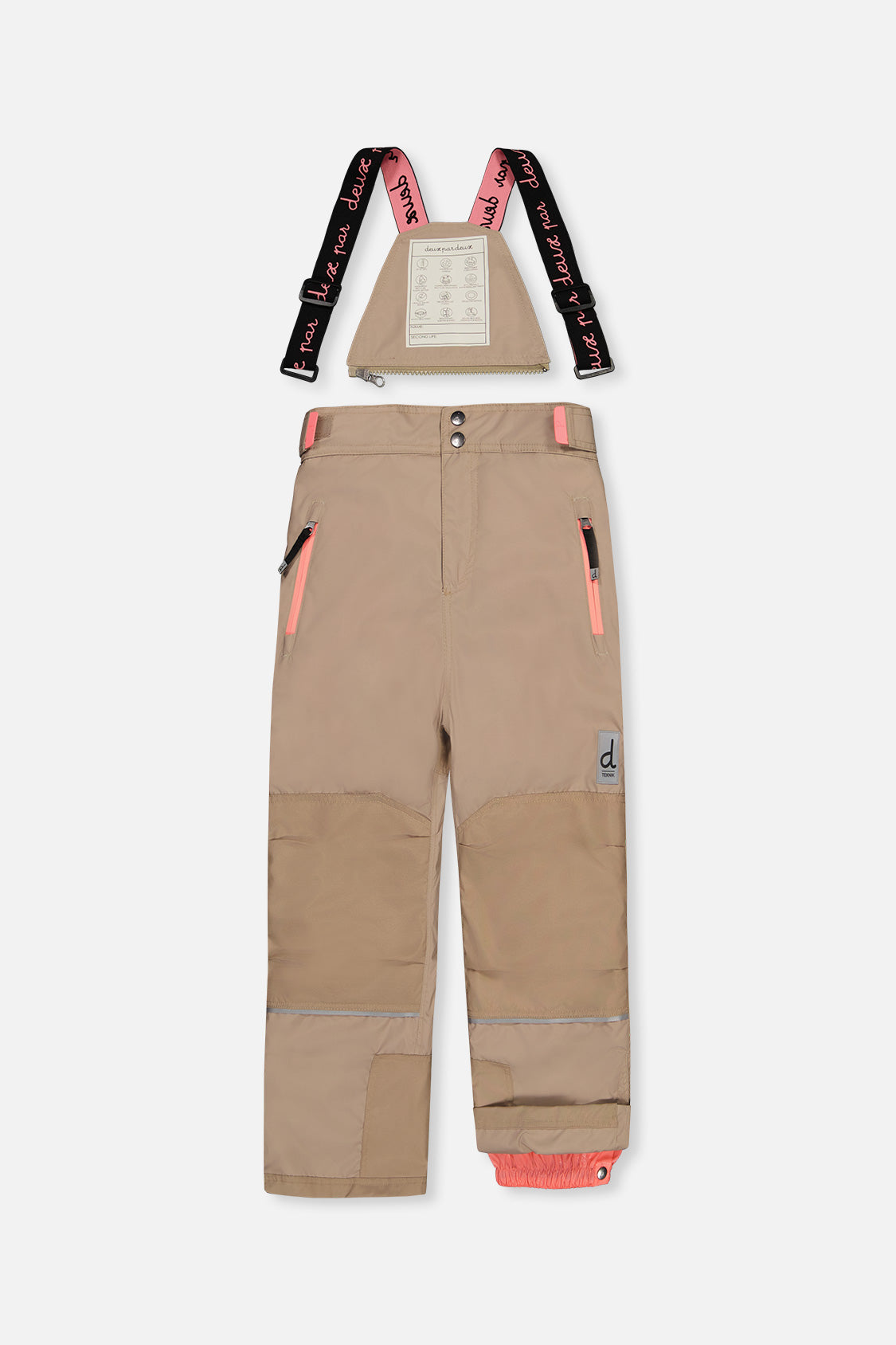 Two Piece Teknik Snowsuit Off-White And Pink - J10TG93_01880