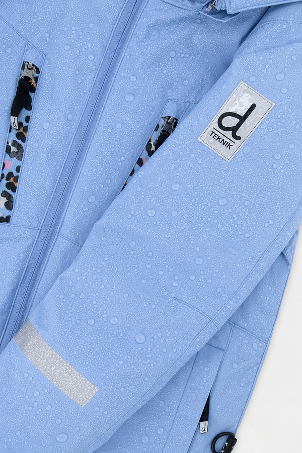 Habit de neige deux pièces TEKNIK bleu vif violacé