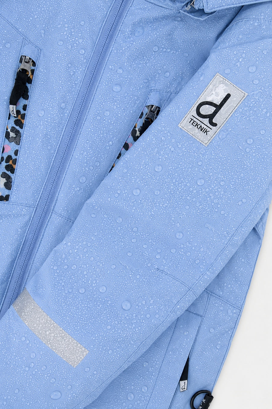Habit de neige deux pièces TEKNIK bleu vif violacé