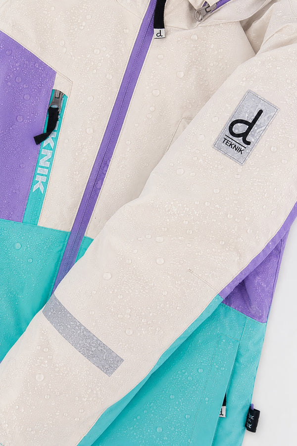 Habit de neige deux pièces TEKNIK multicolore à losanges