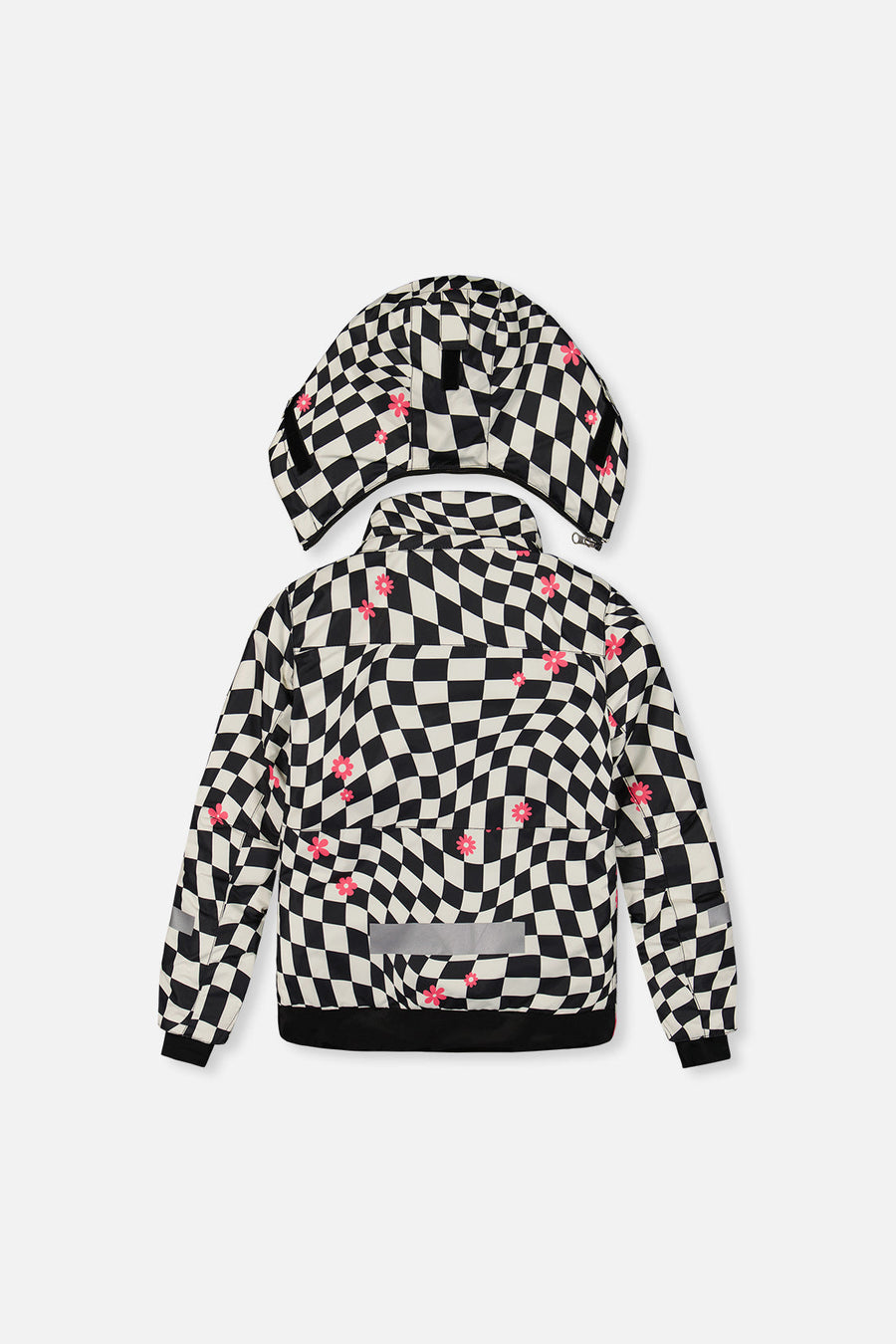 Two Piece Teknik Snowsuit Bright Pink And Checkered - J10TG93_06990