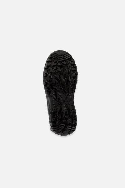 Nylon Quilted Winter Boots Silver