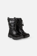 Nylon Quilted Winter Boots Noir