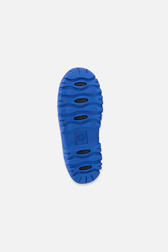 Bottes d'hiver matelassées avec doublure en polaire noir