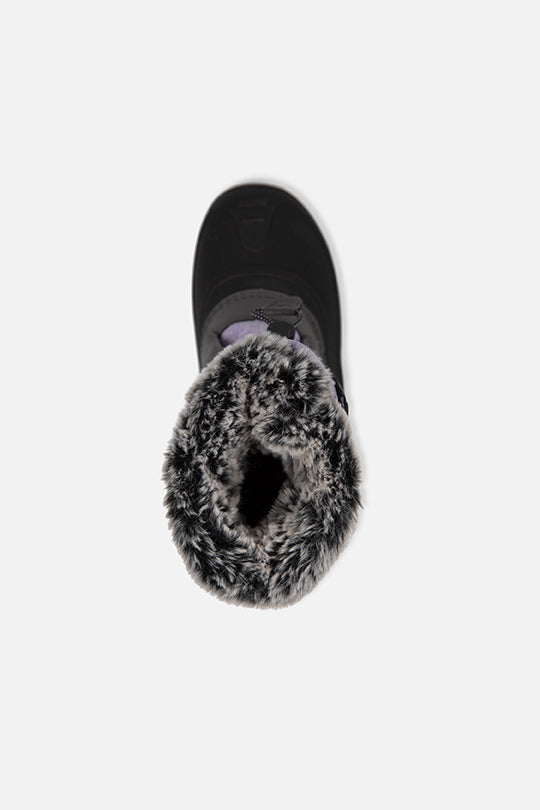 Bottes d'hiver avec doublure amovible lavande