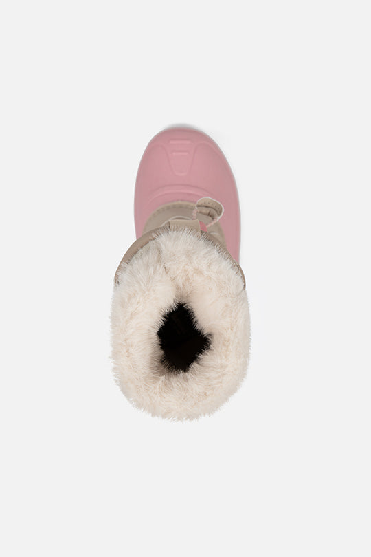 Winter Boots With Removable Lining Pale Dusty Pink