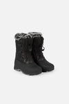 Bottes d'hiver avec doublure amovible noir