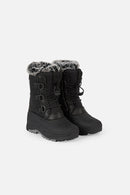 Winterstiefel mit herausnehmbarem Futter in Schwarz