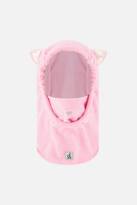 Oversized Polar Balaclava For Ski Helmet Pink - J10XCAT_06240