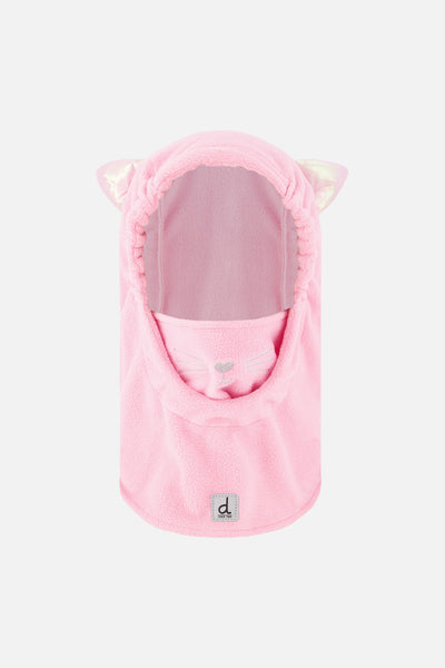 Oversized Polar Balaclava For Ski Helmet Pink - J10XCAT_06240