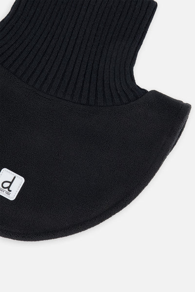 Knit & Polar Turtle Neckwarmer Black - J10XCOL_09990