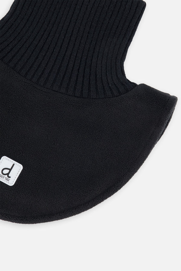 Knit & Polar Turtle Neckwarmer Black - J10XCOL_09990
