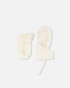 Lined Baby Mittens Off-White - J10XM103_01880