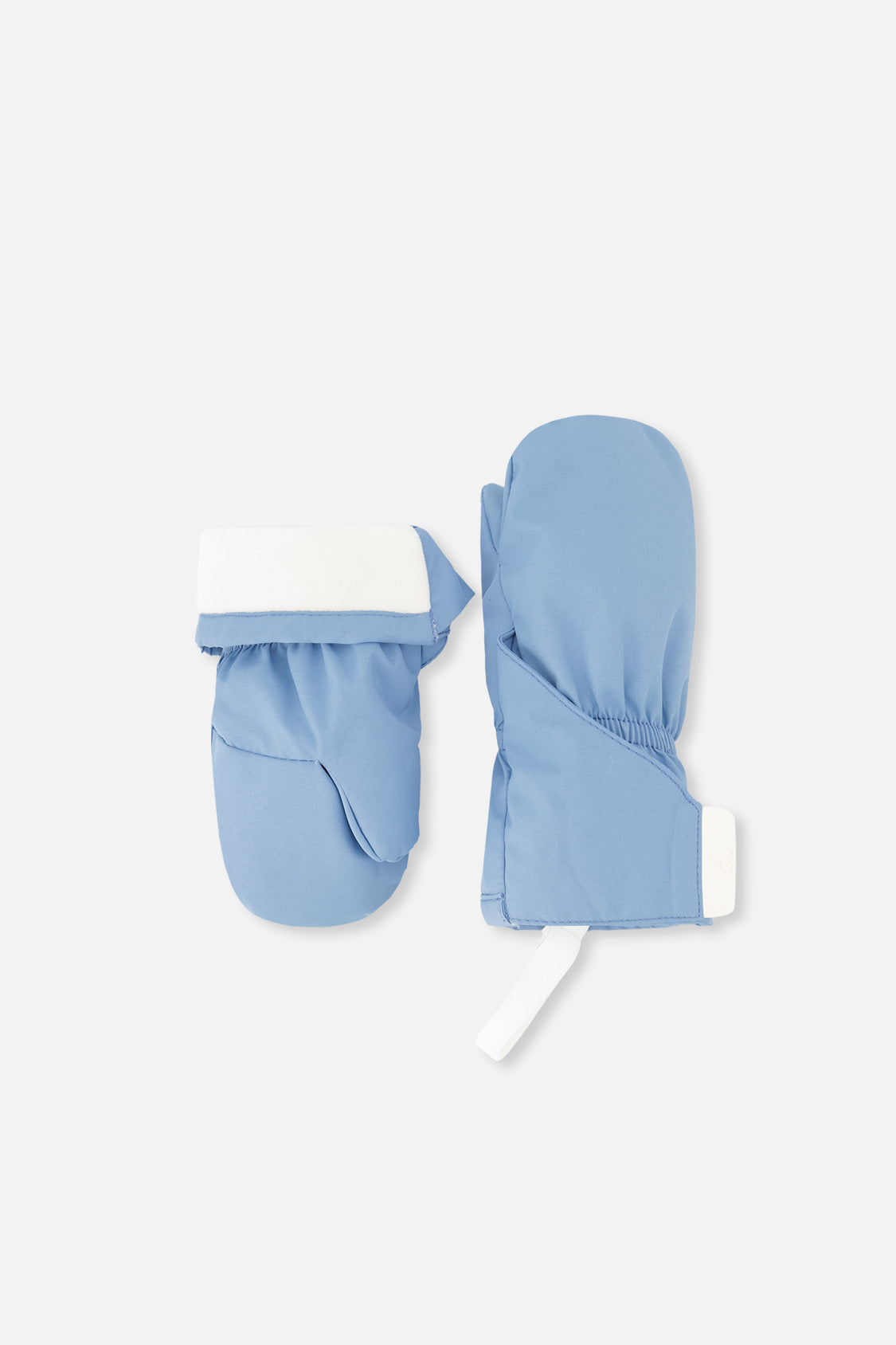 Lined Baby Mittens Blue-Grey - J10XM103_04400