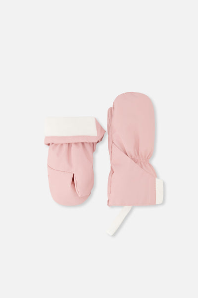Lined Baby Mittens Pale Dusty Pink - J10XM103_06220