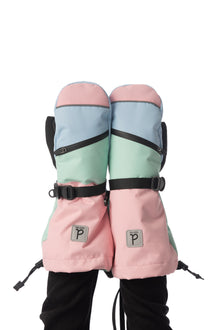 Winter Mittens Teknik Mint Green