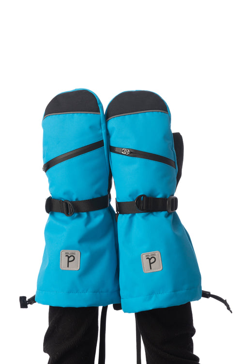 Winter Mittens Teknik Blue