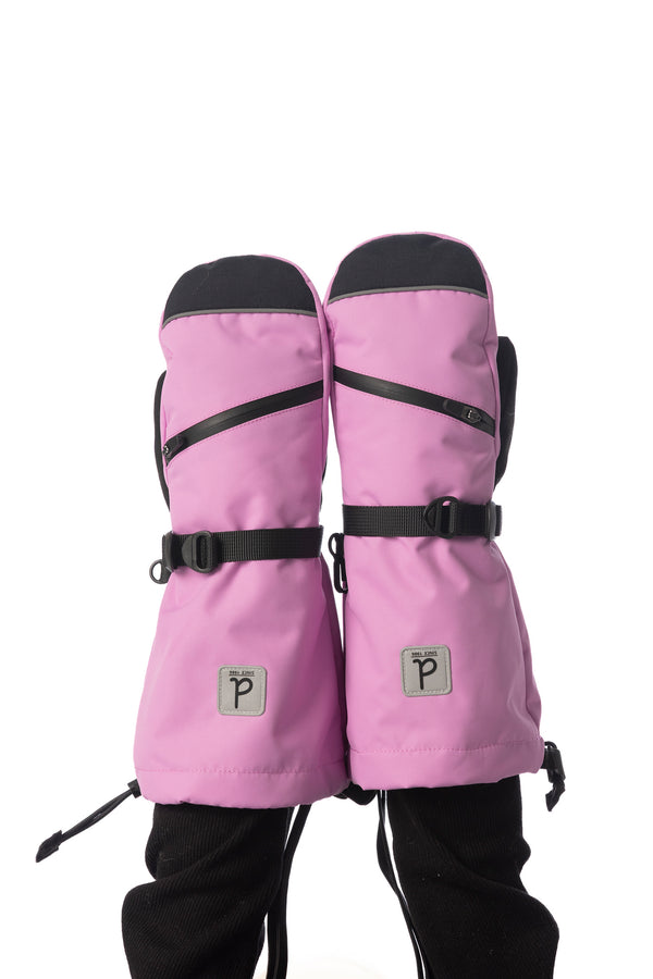 Mitaines d'hiver TEKNIK violet rosé