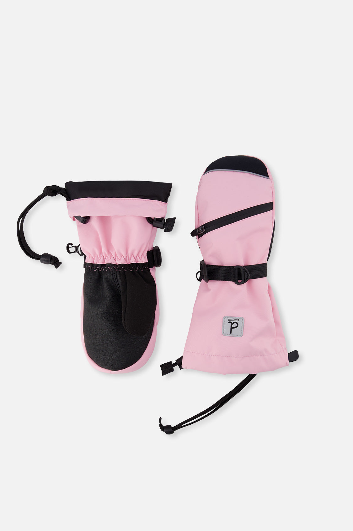 Mitaines d'hiver TEKNIK rose pâle