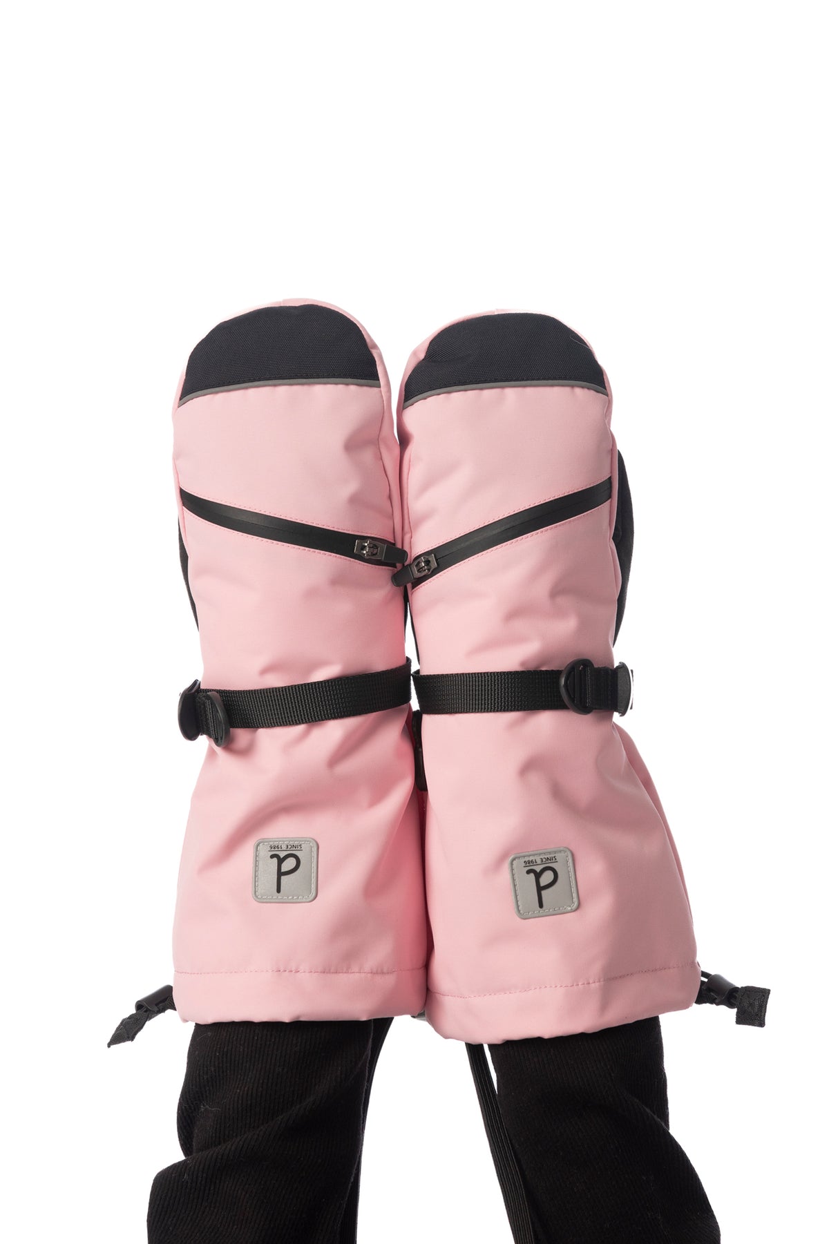 Mitaines d'hiver TEKNIK rose pâle