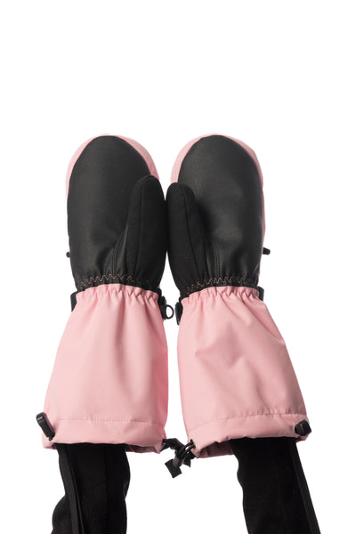 Mitaines d'hiver TEKNIK rose pâle