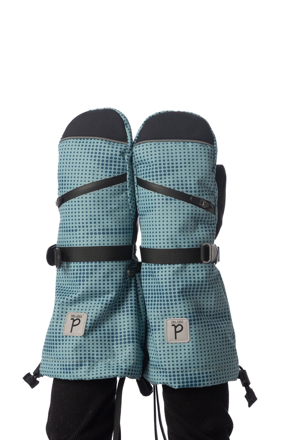 Winterhandschuhe „Teknik“ in Graublau